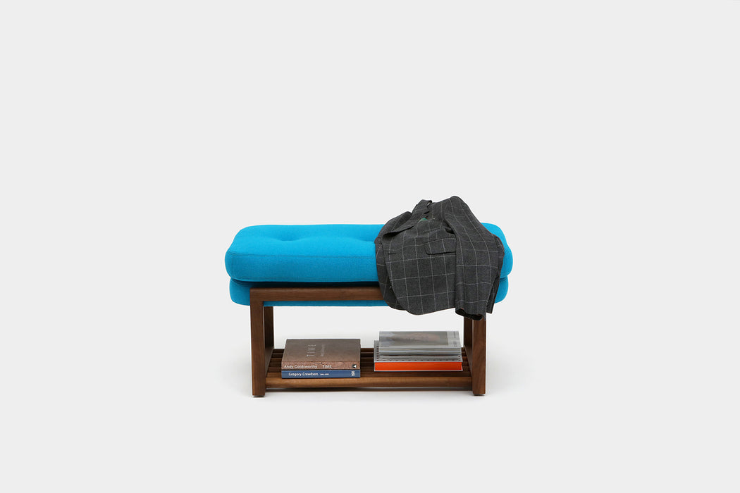 Melinda Bench with Shelf
